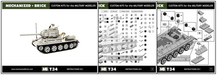 Build your own LEGO tanks, armored fighting vehicles and aircraft.
