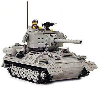 JSDF Type74 LEGO Tank Model